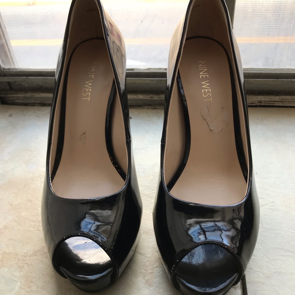 Nine West black shoes 6